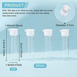 Clear Glass Bottles&nbsp;LS-AJEW-WH0010-08B