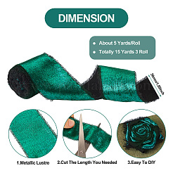 Polyester Frayed Ribbon&nbsp;DIY-TAC0023-39A