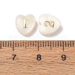 10Pcs 10 Styles Natural Shell Beads&nbsp;SH-CBAD3AC-03