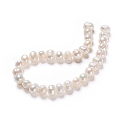 Natural Cultured Freshwater Pearl Beads Strands&nbsp;PEAR-I004-06-01A