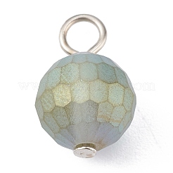 Electroplate Glass Pendants&nbsp;PALLOY-JF00656