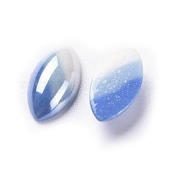 Opaque Glass Cabochons&nbsp;GGLA-S038-03B-3x12