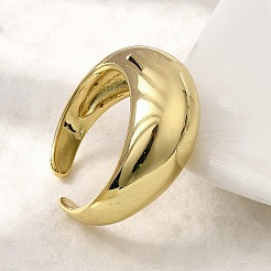 Brass Cuff Rings for Women&nbsp;RJEW-L130-002G