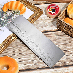 Rectangle Stainless Steel Cream Scraper&nbsp;TOOL-WH0165-72A