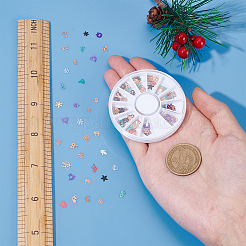 2 Boxes Christmas Themed Brass Cabochons&nbsp;MRMJ-SC0001-04