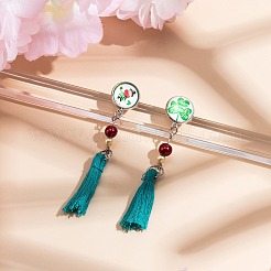 Glass Irish Cabochons&nbsp;GGLA-PH0006-01A