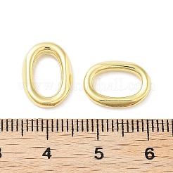 合金フレームコネクター  オーバル  18KGP本金メッキ  14x10x2.5mm  内径：6x9mm&nbsp;FIND-G085-06A-G