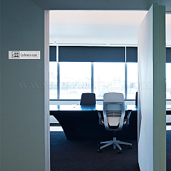 430 Stainless Steel Sign Stickers&nbsp;STAS-GF0001-06B