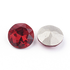 Pointed Back & Back Plated K9 Glass Rhinestone Cabochons&nbsp;RGLA-J012-8mm-501