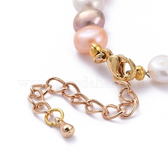 Natural Cultured Freshwater Pearl Beaded Bracelets&nbsp;BJEW-JB05269