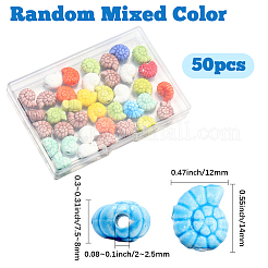 50Pcs Handmade Porcelain Ceramic Beads&nbsp;PORC-PA0001-16