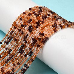 Transparent Glass Beads Strands&nbsp;GLAA-H027-01D