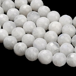 Natural Rainbow Moonstone Beads Strands&nbsp;G-C280-B15-8mm