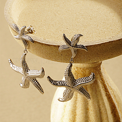 304 Stainless Steel Dangle Stud Earrings&nbsp;OU5741-2