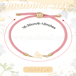 1Pc Adjustable Nylon Cord Slider Bracelets for Women&nbsp;BJEW-LP0001-32W-03