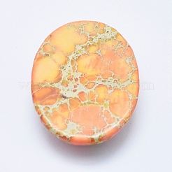 Natural Regalite/Imperial Jasper/Sea Sediment Jasper Cabochons&nbsp;G-E444-06C