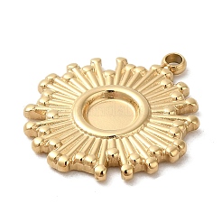 304 Stainless Steel Pendant Cabochon Settings&nbsp;STAS-K263-38G