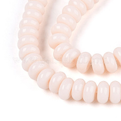 Baking Paint Glass Beads Strands&nbsp;GLAA-T025-6mm-08B