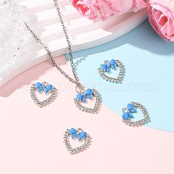 Alloy Enamel with Rhinestone Pendants&nbsp;FIND-FZC0005-007P-03