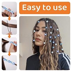 Acrylic Hair Braiding Twist Styling Tool Set&nbsp;DIY-FZC0002-01B