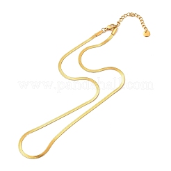 304 Stainless Steel Snake Chain Necklaces&nbsp;NJEW-F285-01A
