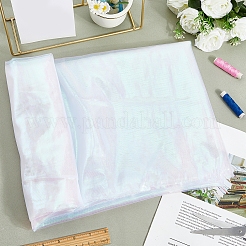 レーザーポリエステル生地  服飾材料  カラフル  1500x0.1mm  2m / pc&nbsp;DIY-WH20013-96B