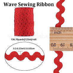 Wave Bending Fringe Trim&nbsp;OCOR-GF0004-42B-08