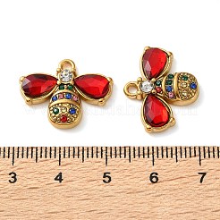 304 Stainless Steel Rhinestone Pendants&nbsp;RB-L002-03G-01