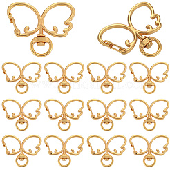 20Pcs Alloy Swivel Clasps&nbsp;FIND-SC0017-28G
