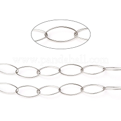 Tarnish Resistant 304 Stainless Steel Paperclip Chains&nbsp;STAS-A048-04P
