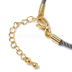 2MM Twisted Round Nylon Cord Bracelet Makings&nbsp;MAK-F038-A28