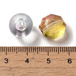 透明なアクリルビーズ  混合図形  10~21.5x11~30x5~11.5mm  穴：1.2~2.7mm&nbsp;X1-MACR-K359-07