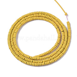 Spray Painted Non-magnetic Synthetic Hematite Beads Strands&nbsp;G-R468-02A-11