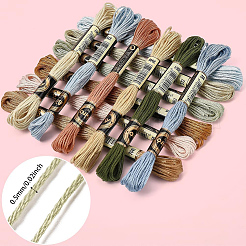 6-Ply Polyester Embroidery Floss&nbsp;OCOR-CY0004-40B