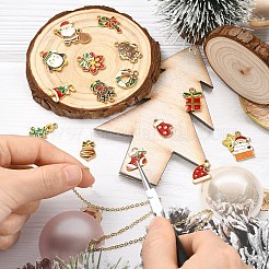 15Pcs 15 Styles 304 Stainless Steel Enamel Pendants&nbsp;STAS-YW0003-41