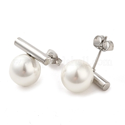 304 Stainless Steel Studs Earrings&nbsp;EJEW-K277-01P