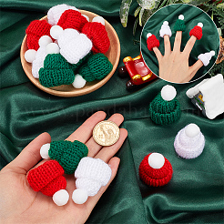 51Pcs 3 Colors Polyester Doll Woolen Hat&nbsp;DOLL-CP0001-02
