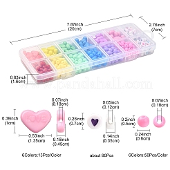 Opaque Acrylic Beads&nbsp;SACR-YW0001-45