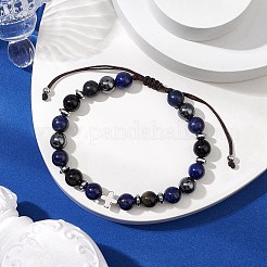 Gemstone Braided Bead Bracelets&nbsp;BJEW-JB11139-03