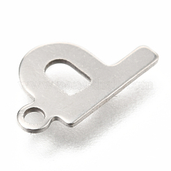 Non-Tarnish 201 Stainless Steel Charms&nbsp;STAS-C021-06P-P