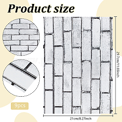 PVC Wallpaper Mini Model&nbsp;DIY-WH0671-396B