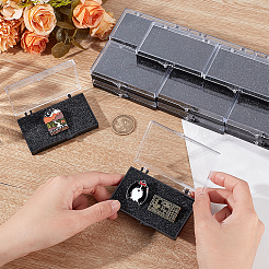 Plastic Badge Storage Box&nbsp;LS-CON-WH0086-121A