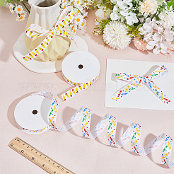 2 Rolls 2 Styles Back to School Polyester Ribbon&nbsp;OCOR-CY0003-75A