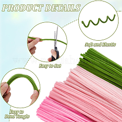 DIY Polyester Plush Sticks Kit&nbsp;DIY-GA0009-12B