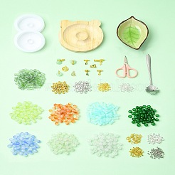 DIY Lampwork Beaded Bracelet Making Kit&nbsp;DIY-FZC0001-01A