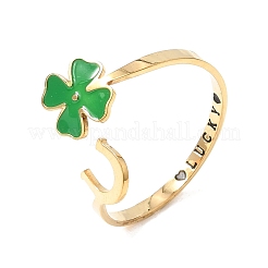 304 Stainless Steel Enamel Cuff Open Rings&nbsp;SA-CBA5609-01G