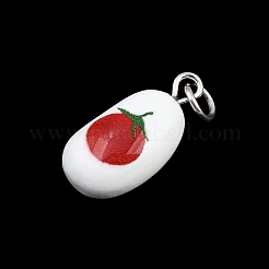 Brass Enamel Pendants&nbsp;KK-CBA10BC-03C