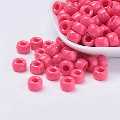 Valentine's Day Opaque Acrylic European Beads&nbsp;PL338-M4