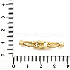 長方形ラックメッキ真鍮折りたたみ留め具  長持ちメッキ  鉛フリー＆カドミウムフリー  18KGP本金メッキ  34mm  穴：3mm&nbsp;KK-S508-12G