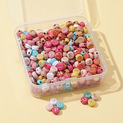 50G 2 Colors Opaque Mixed Color Acrylic Beads&nbsp;SACR-FS0001-10